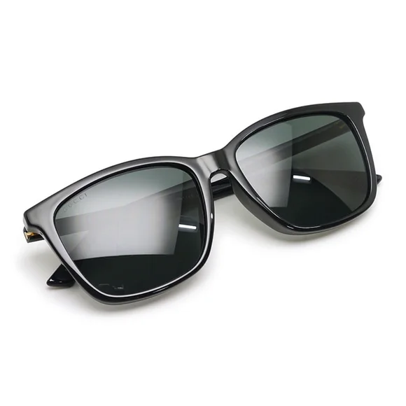 NEW GUCCI CAT-EYE SUNGLASSES GG0404SA 001 BLACK GUCCI EYEWEAR - Picture 7 of 8